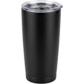 Etchstud Stainless Steel Tumbler Black 20 oz with Lid