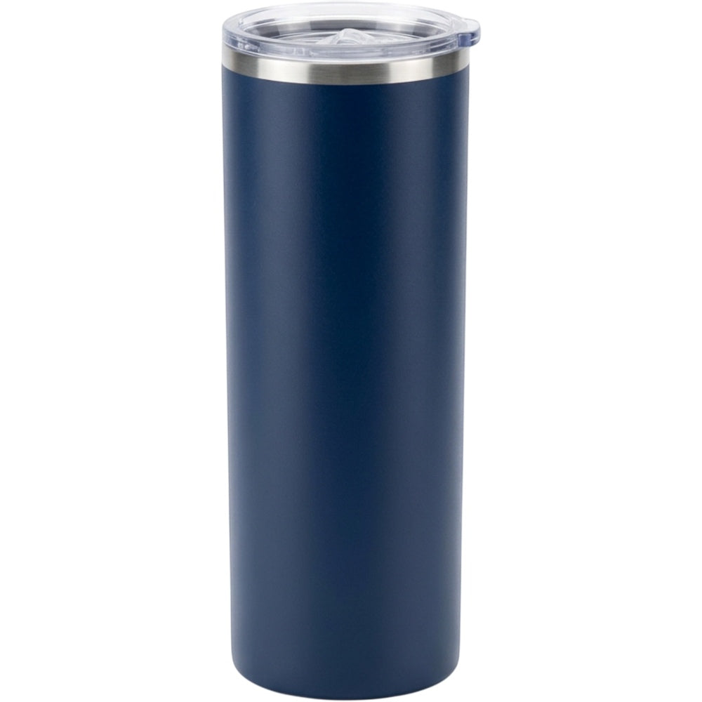 Etchstud Skinny Insulated Tumbler Navy 16 oz