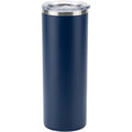 Etchstud Skinny Insulated Tumbler Navy 16 oz