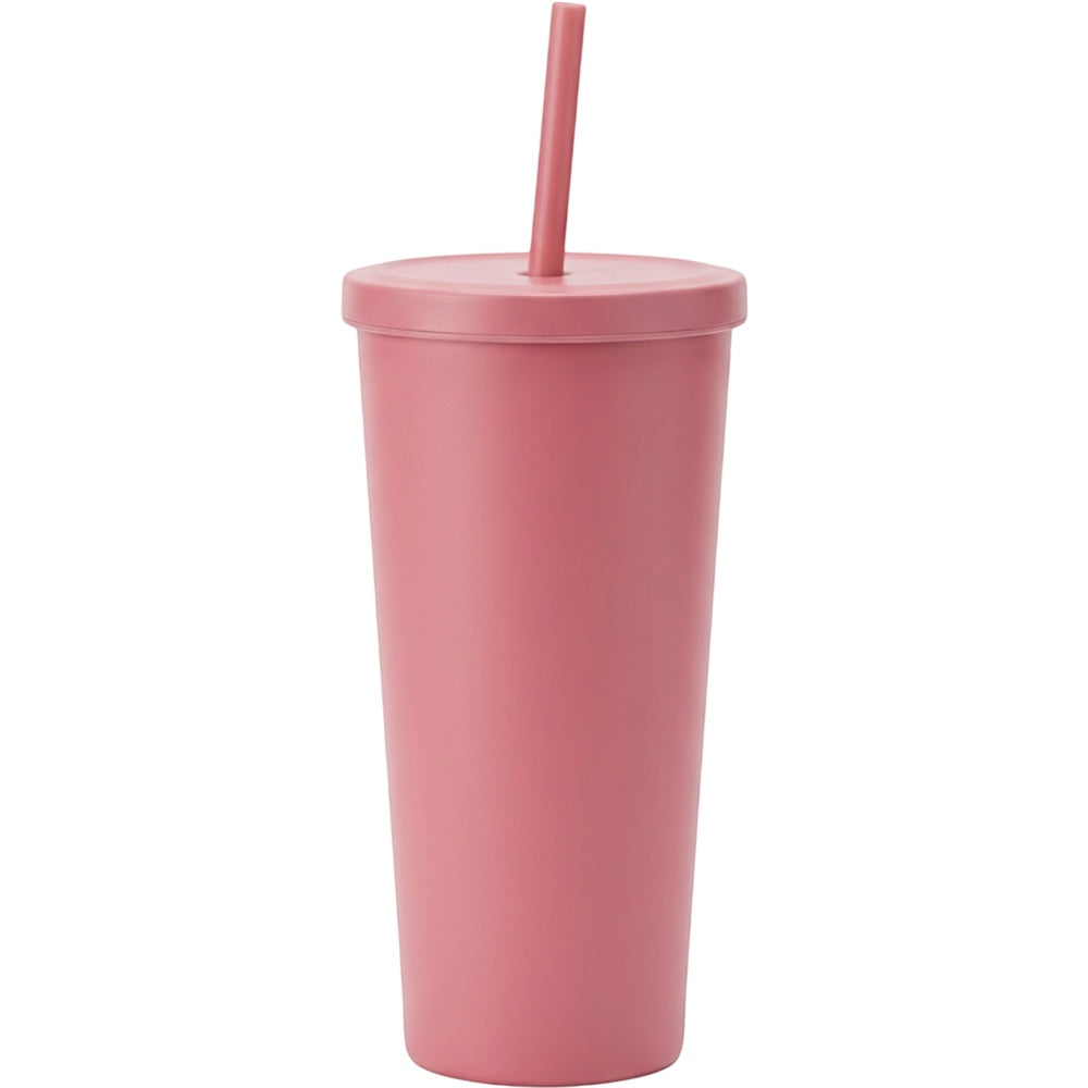 Etchstud Straw Tumbler Rose Pink 24 oz