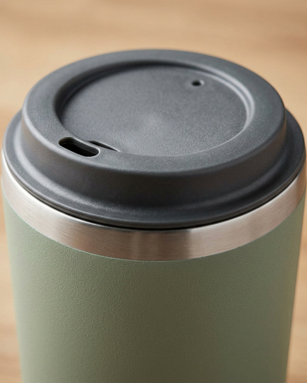 Etchstud Coffee Tumbler Sage 12 oz with Sip Lid